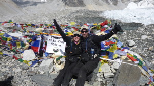 Dara & Tony @ Basecamp - We Made It!