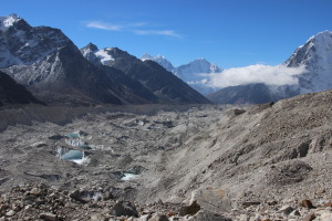 Glacier in the Valley