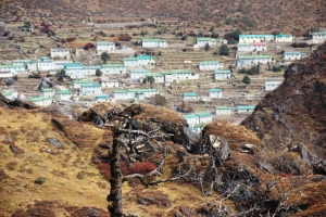 Kamchung Village from nearby hill