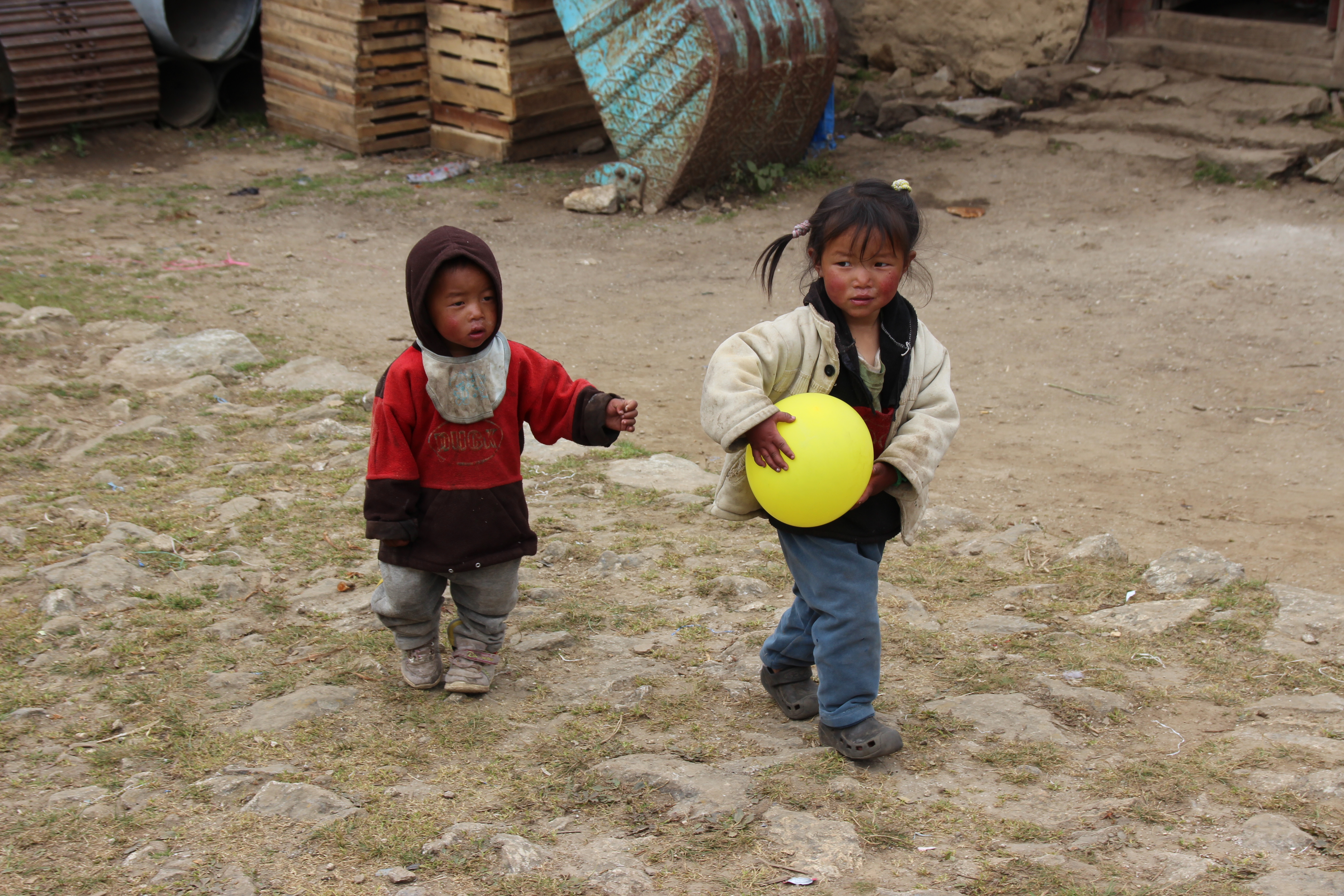 Local Kids from Khumjung