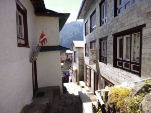 Streets of Namche Bazaar