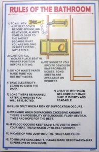 Toilet Signs in Namche (2)