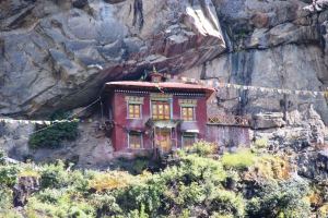 House in Cliff - Close Up